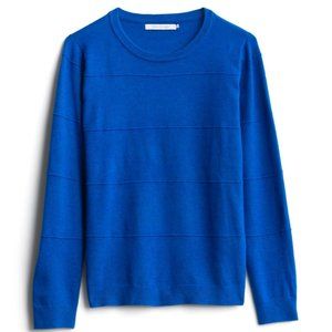 STITCHES&STRIPES Bardi Textured Crew Neck Pullover